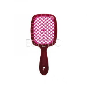 Janeke Щітка-гребінець для волосся Superbrush Small міні, вишнева