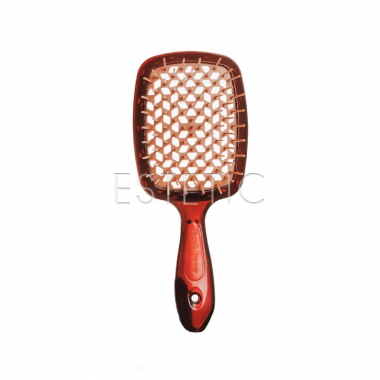 Janeke Щітка-гребінець для волосся Superbrush Small міні, коричнева