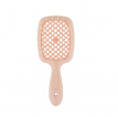 Janeke Щетка-гребешок для волос Superbrush Small мини, бежевая