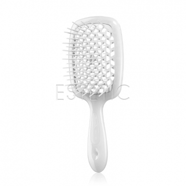 Щетка-гребешок для волос Janeke Superbrush, белая