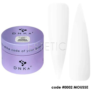 Гель для ногтей DNKa Builder Gel Mousse #0002, 30 мл