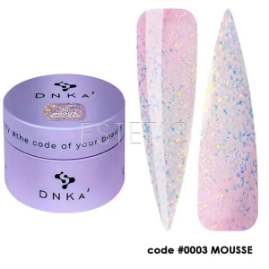 Гель для ногтей DNKa Builder Gel Mousse #0003, 30 мл