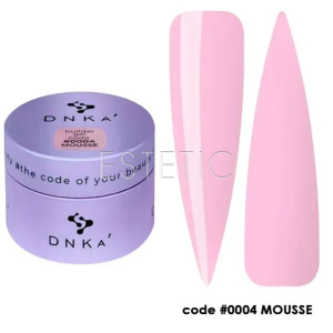 Гель для ногтей DNKa Builder Gel Mousse #0004, 30 мл