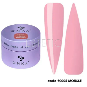 Гель для ногтей DNKa Builder Gel Mousse #0005, 30 мл