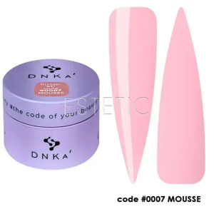 Гель для ногтей DNKa Builder Gel Mousse #0007, 30 мл