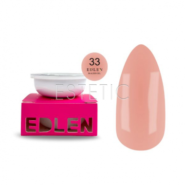 Гель для ногтей EDLEN Builder gel 33 Office, сменный картридж, 50 мл