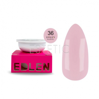 Гель для ногтей EDLEN Builder gel 36 Office, сменный картридж, 50 мл