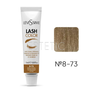 Фарба для вій і брів LeviSsime №8-73 Natural Blond,натуральний блонд, 15мл
