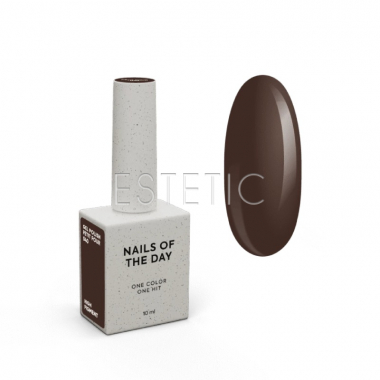 Гель-лак NAILSOFTHEDAY Let's special Petit Four 040 глубокий темно-коричневый, 10 мл