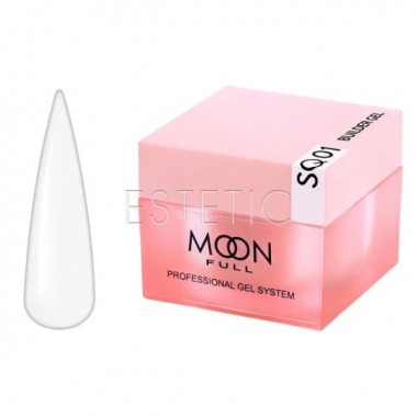 Гель моделирующий Moon Full Builder Gel №SQ01 прозрачный, 30 мл