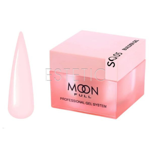 Гель моделирующий Moon Full Builder Gel №SQ05 теплый нежно-розовый зефирный, 30 мл