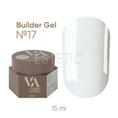 Гель для нігтів Valeri Builder Gel №17, 15 мл 