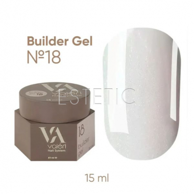 Гель для нігтів Valeri Builder Gel №18, 15 мл