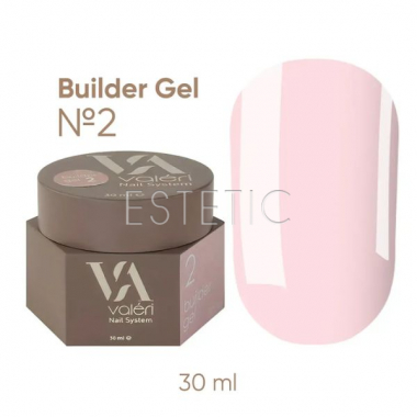 Гель для нігтів Valeri Builder Gel №02, 30 мл 