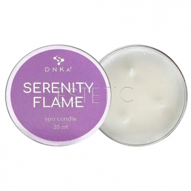 Массажная свеча DNKa Spa candle Serenity Flame парфюмированная, 30 мл