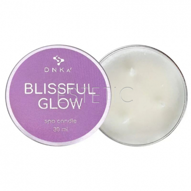 Массажная свеча DNKa Spa candle Blissfull Glow парфюмированная, 30 мл