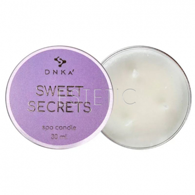 Массажная свеча DNKa Spa candle Sweet Secrets парфюмированная, 30 мл
