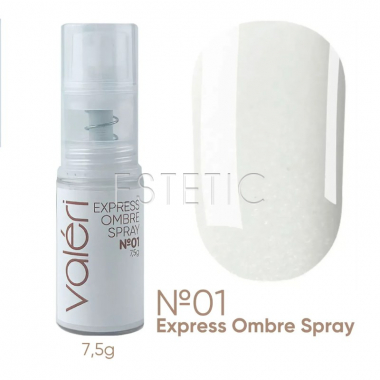 Спрей омбре Valeri Express Ombre Spray №01 белый, 7,5 г