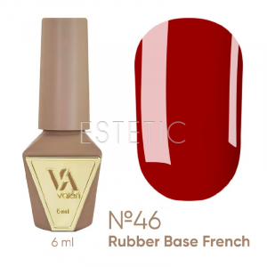 База Valeri French Base № 46 Color классический красный, 6 мл