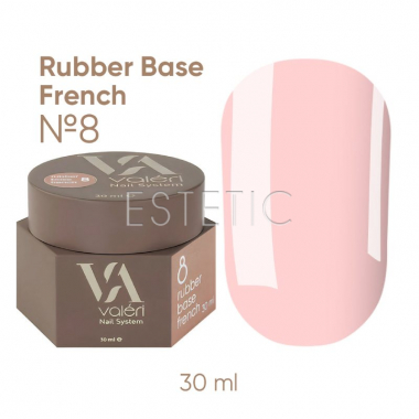 База Valeri French Base №  8 Cover светлый бежево-розовый теплый,30 мл