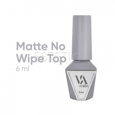 Топ для гель-лака матовый Valeri Top Matte Non Wipe без липкого слоя, 6 мл