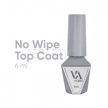 Топ для гель-лака Valeri Top Non Wipe без липкого слоя с УФ-фильтрами, 6 мл