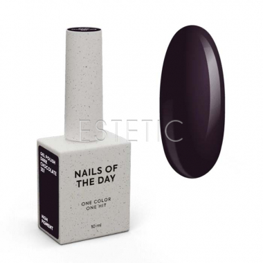 Гель-лак NAILSOFTHEDAY Let's special 357 Dark Chocolate темний шоколад, 10 мл