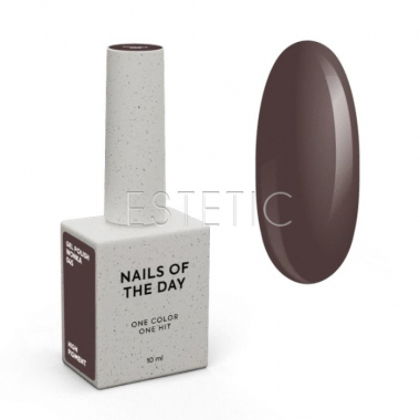 Гель-лак NAILSOFTHEDAY Let's special 045 WONKA темно-коричневый, 10 мл