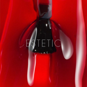 Топ витражный для гель-лаку DARK Vitrage top 01 красный, 6 мл