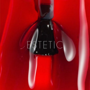 Топ витражный для гель-лаку DARK Vitrage top 01 красный, 6 мл