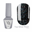 Топ світловідбивний Valeri Top Silver Flash срібний, 6 мл