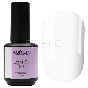 Жидкий гель Komilfo Light Gel 001, 15 мл