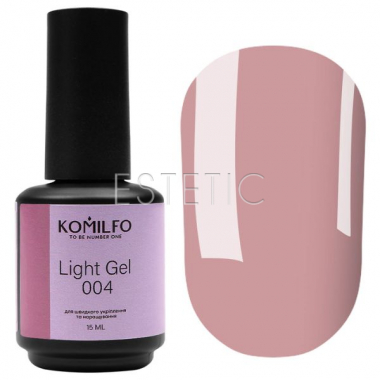 Жидкий гель Komilfo Light Gel 004, 15 мл