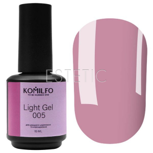 Жидкий гель Komilfo Light Gel 005, 15 мл