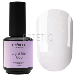 Жидкий гель Komilfo Light Gel 006, 15 мл