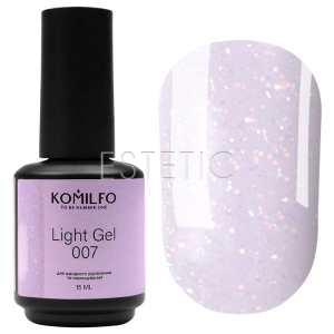 Жидкий гель Komilfo Light Gel 007, 15 мл