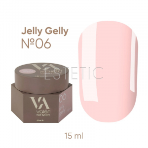 Гель желе для нігтів Valeri Jelly Gelly №06 нюдовий рожевий, 15 мл