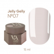 Гель желе для нігтів Jelly Gelly №07 пудровий рожевий, 15 мл