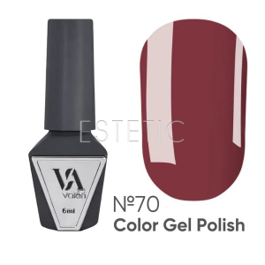 Гель-лак Valeri Color № 70 приглушенный коричнево-розовый, 6 мл