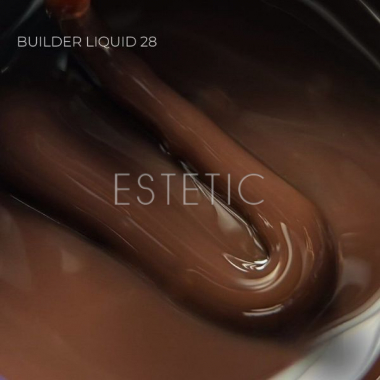 Жидкий гель Touch Builder liqiud 28 бордово-коричневый, 15 мл