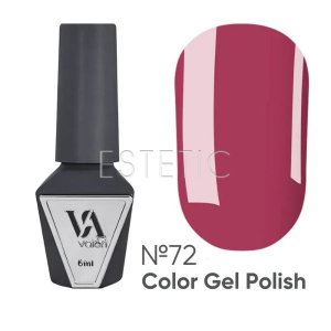 Гель-лак Valeri Color № 72 бежево-розовый насыщенный Mauve, 6 мл