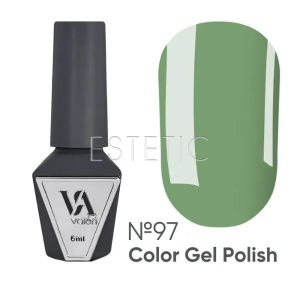 Гель-лак Valeri Color № 97 приглушеный оливковый сероватый, 6 мл