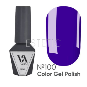 Гель-лак Valeri Color №100 синій електрик, 6 мл
