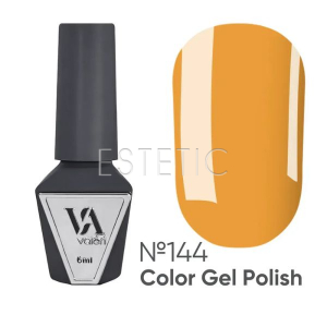 Гель-лак Valeri Color №144 насыщенный желтый медовый, 6 мл