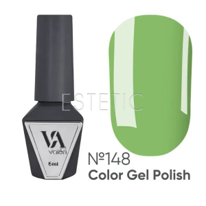 Гель-лак Valeri Color №148 приглушенный салатовый, 6 мл