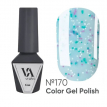 Гель-лак Valeri Color №170 светло-голубой эффект смузи, 6 мл