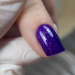 Фото 2 - Гель-лак Dark gel polish 170 темно-фиолетовый с фиолетовыми блесточками, 6 мл