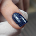 Фото 2 - Гель-лак Dark gel polish 172 глубокий синий морской с голографичными блесточками, 6 мл