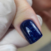 Фото 2 - Гель-лак Dark gel polish 173 глубокий синий с синими блесточками, 6 мл