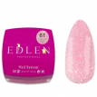Гель Edlen Builder gel Flash №61 светоотражающий розовый светлый, 30 мл